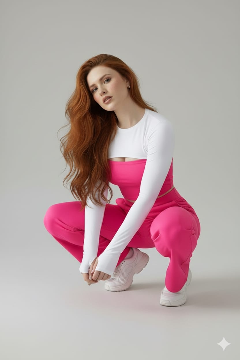 Set Jogger Rosa