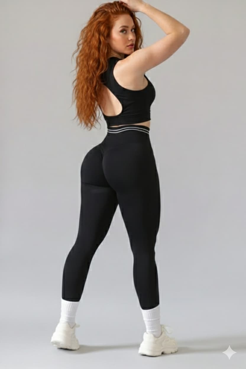 Legging Scrunch Black L1